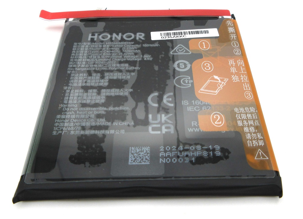 Honor Magic6 Pro HB566880EHW 5600mAh Battery