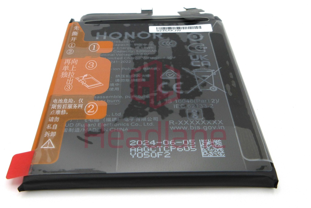 Honor 200 Pro HB516585EIW 5200mAh Battery