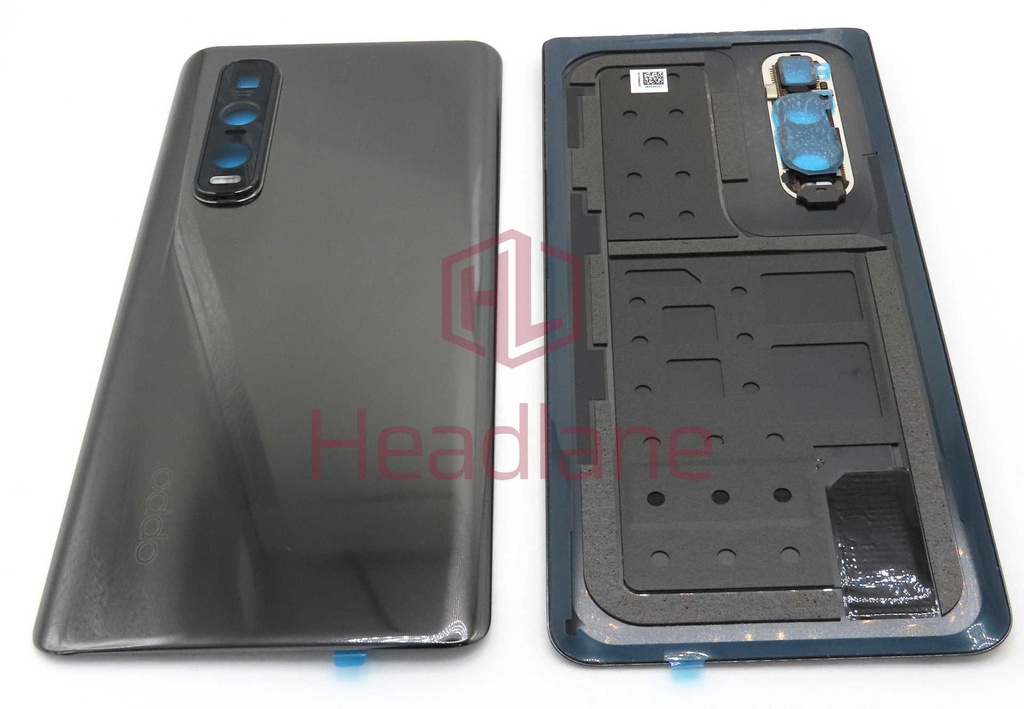 Oppo CPH2025 Find X2 Pro Back / Battery Cover - Black