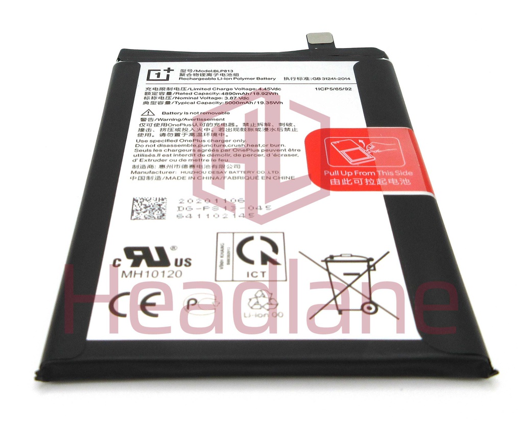 OnePlus Nord N100 BLP813 5000mAh Internal Battery