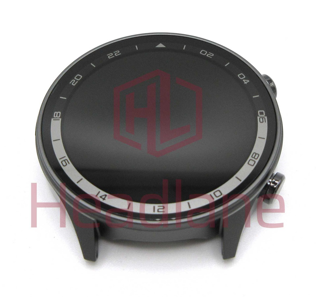 OnePlus Watch 2 / 2R / Oppo Watch X LCD Display / Screen + Touch - Black