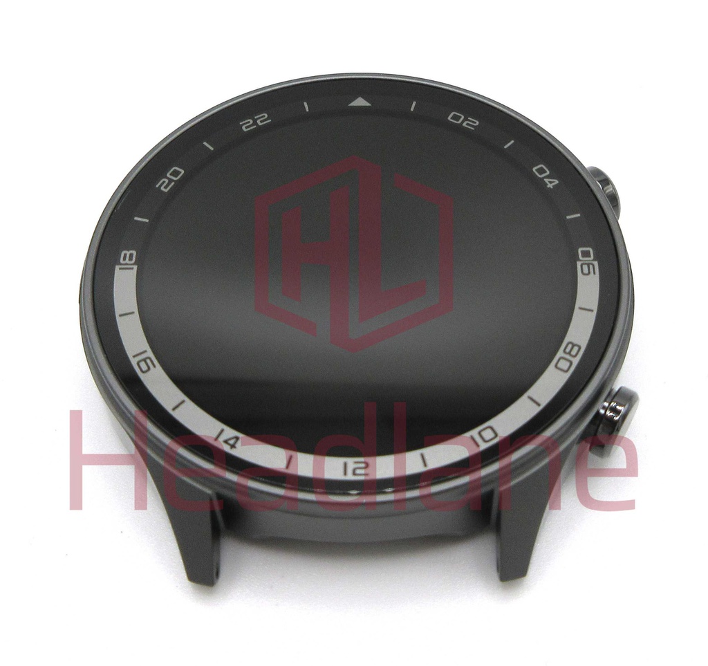  OnePlus Watch 2 / 2R / Oppo Watch X LCD Display / Screen + Touch - Black
