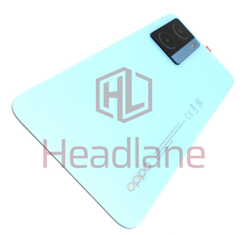 Oppo CPH2385 A57s / A77 Back / Battery Cover - Blue