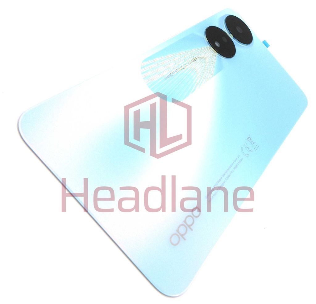 Oppo CPH2483 A78 5G Back / Battery Cover - Blue