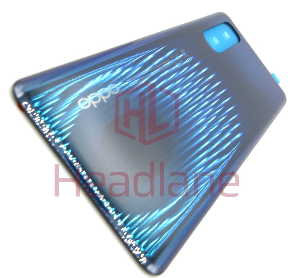 Oppo CPH2023 Find X2 Back / Battery Cover - Blue