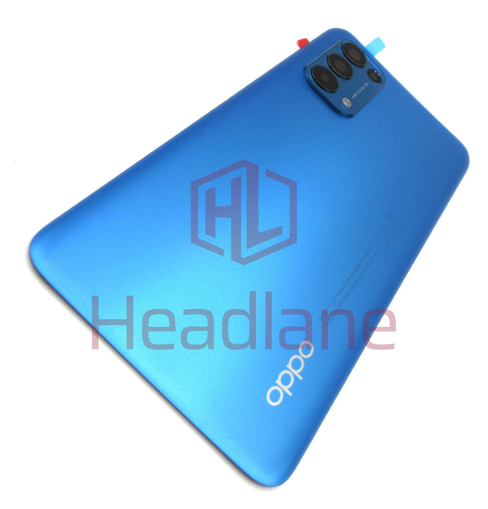 Oppo CPH2145 Reno5 5G / Find X3 Lite 5G Back / Battery Cover - Blue