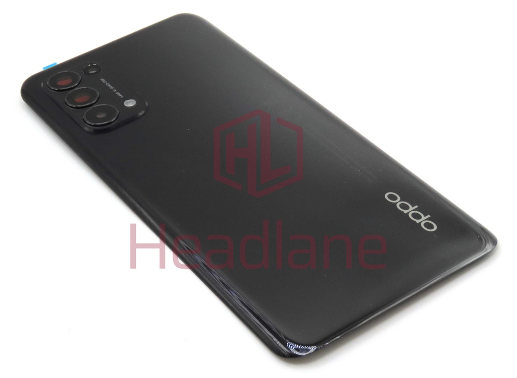 Oppo CPH2145 Reno5 5G / Find X3 Lite 5G Back / Battery Cover - Black