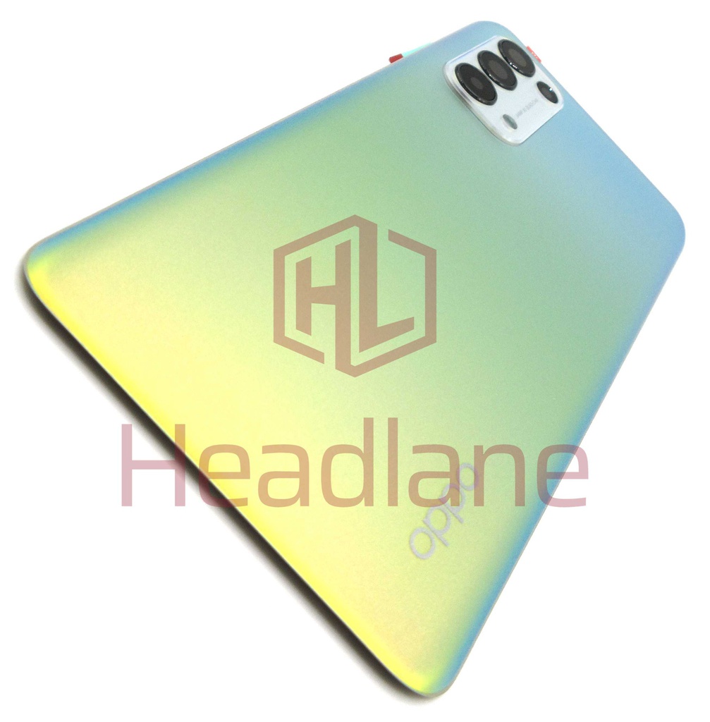 Oppo CPH2145 Reno5 5G / Find X3 Lite 5G Back / Battery Cover - Silver