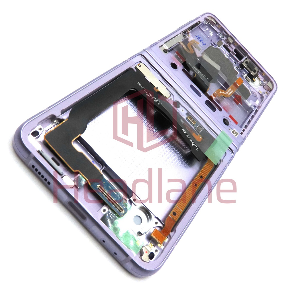 Samsung SM-F711 Galaxy Z Flip3 5G Display Frame - Lavender