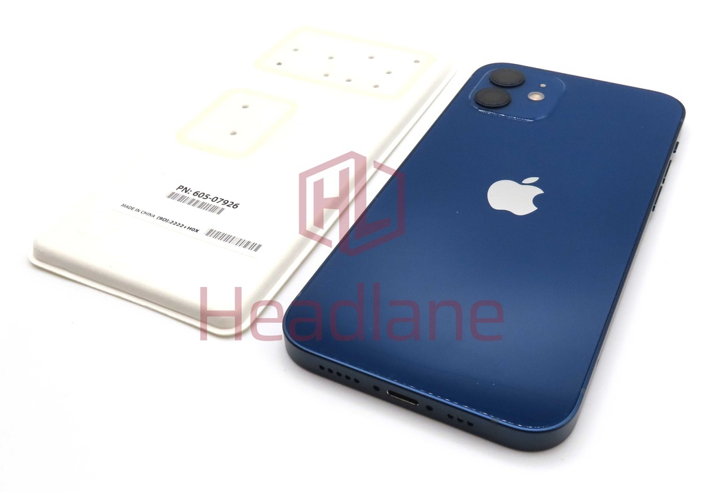 Apple iPhone 12 Rear Assembly + Logic Board 256gb - Blue (Service Pack)