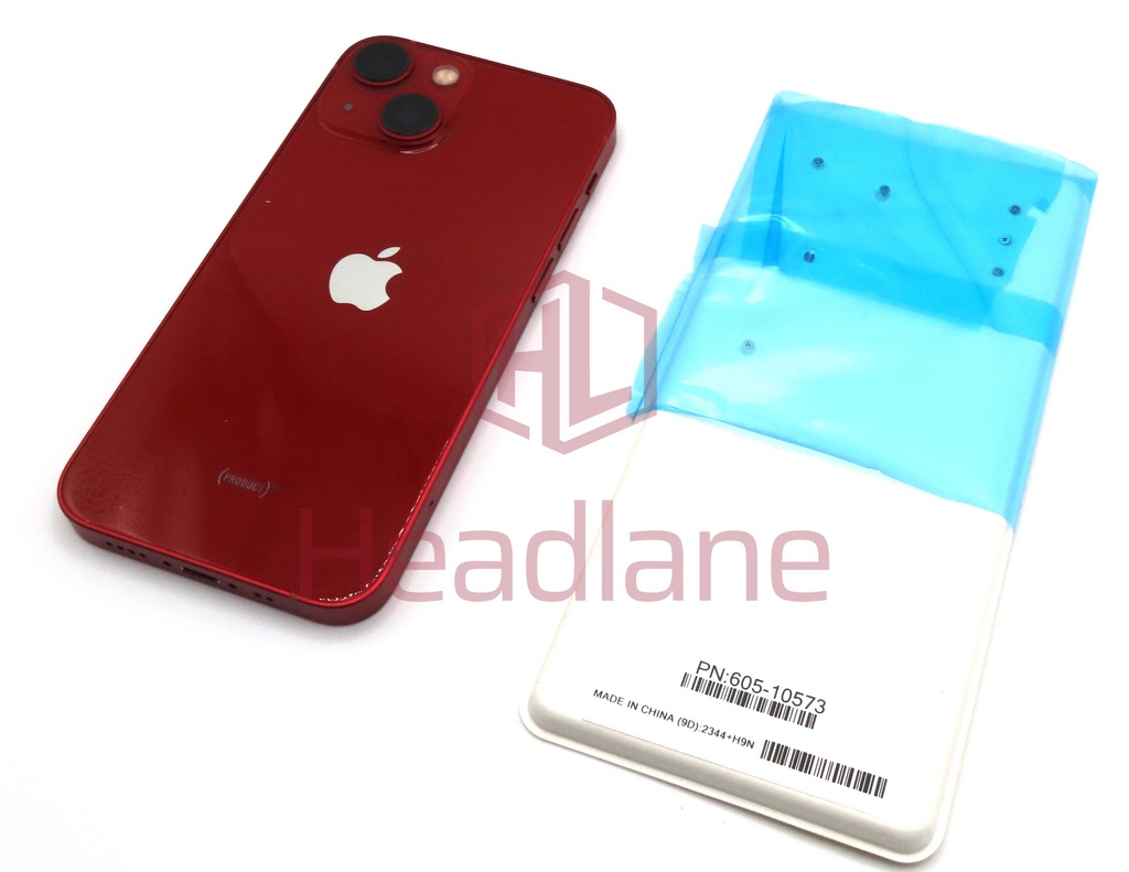 Apple iPhone 13 Mini Rear Assembly + Logic Board 128gb - Red (Service Pack)