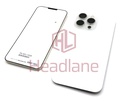 Apple iPhone 15 Pro Max Back / Battery Cover - White Titanium (Service Pack)