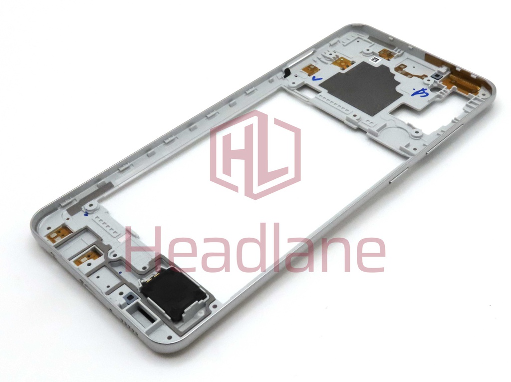 Samsung SM-A217 Galaxy A21s Middle Cover / Chassis - Silver