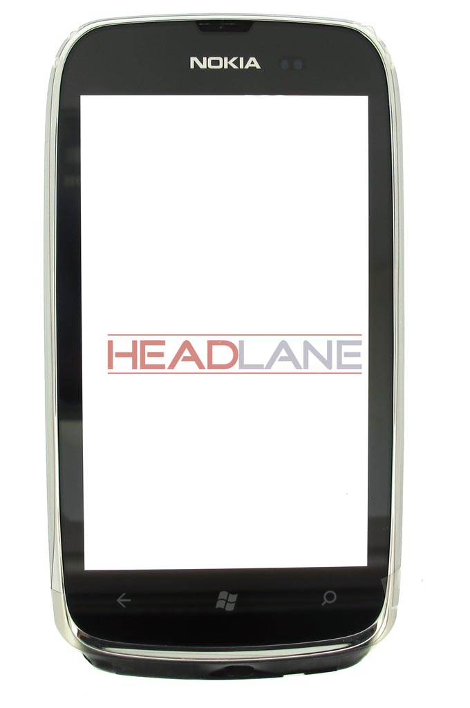 Nokia Lumia 610 Front Cover - Cyan