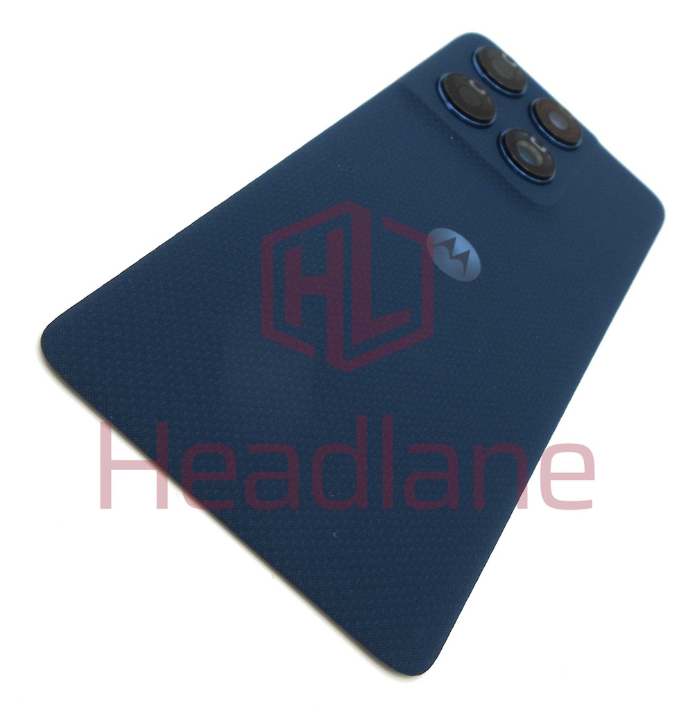 Motorola XT2505 Edge 60 Back / Battery Cover - Blue / Gibraltar Sea