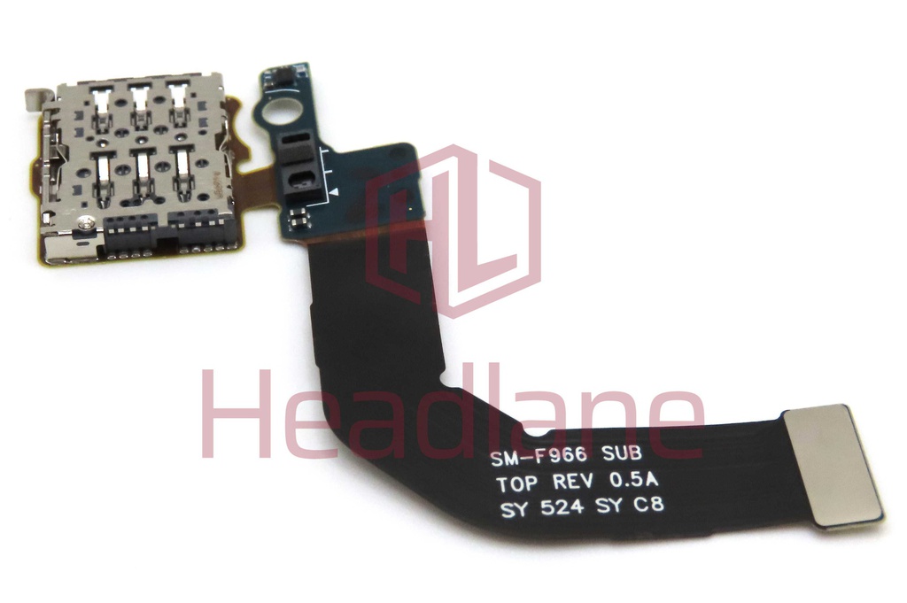 Samsung SM-F966 Galaxy Z Fold7 5G Light / Proximity Sensor + SIM Card Reader Flex