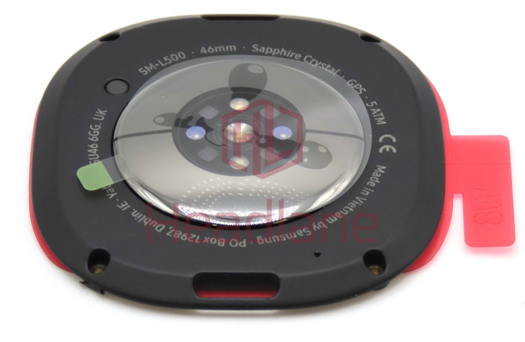 Samsung SM-L500 Galaxy Watch8 Classic 46mm (WiFi / Bluetooth) Back / Battery Cover - Graphite