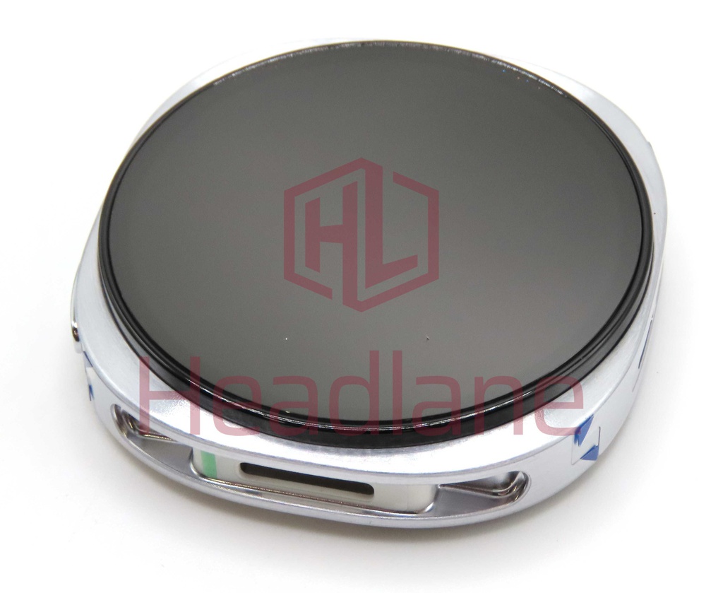 Samsung SM-L330 L335 Galaxy Watch8 44mm (WiFi / Bluetooth / 4G) LCD Display / Screen + Touch - Silver