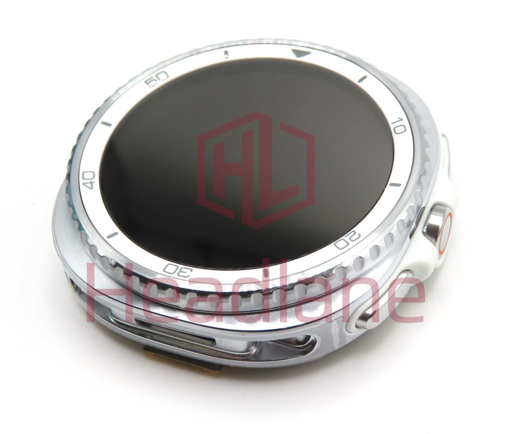 Samsung SM-L505 Galaxy Watch8 Classic 44mm (LTE) LCD Display / Screen + Touch - Silver