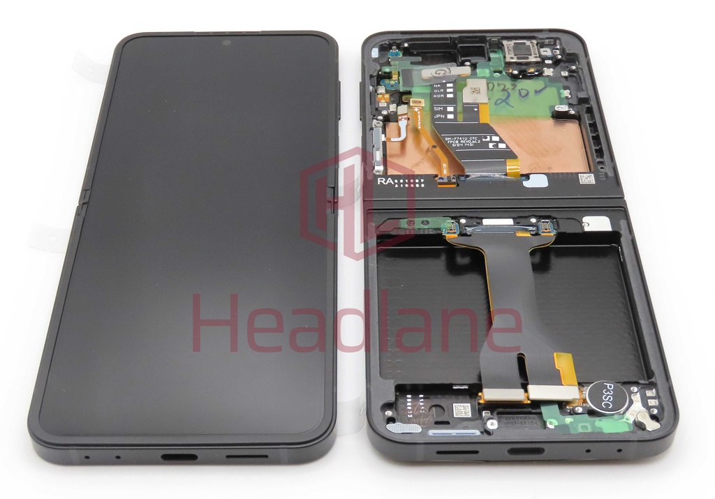 Samsung SM-F761 Galaxy Z Flip7 FE LCD Display / Screen + Touch - Black