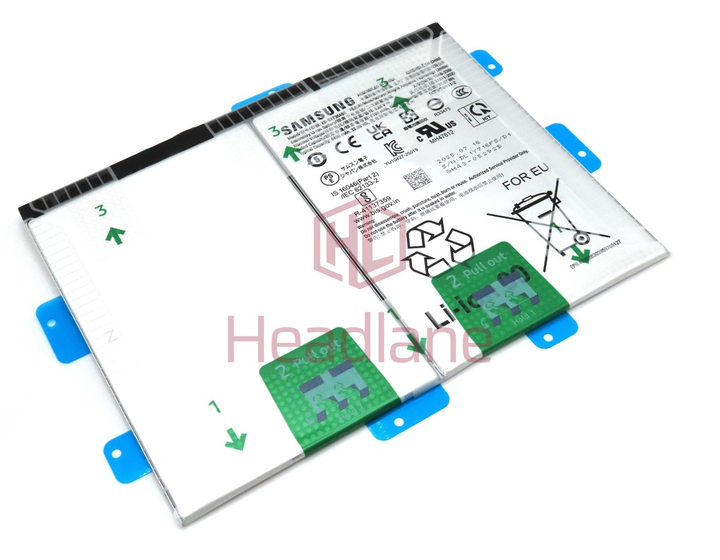 Samsung SM-X730 X736 Galaxy Tab S11 (WiFi / 5G) EB-BX736ABE 8400mAh Battery
