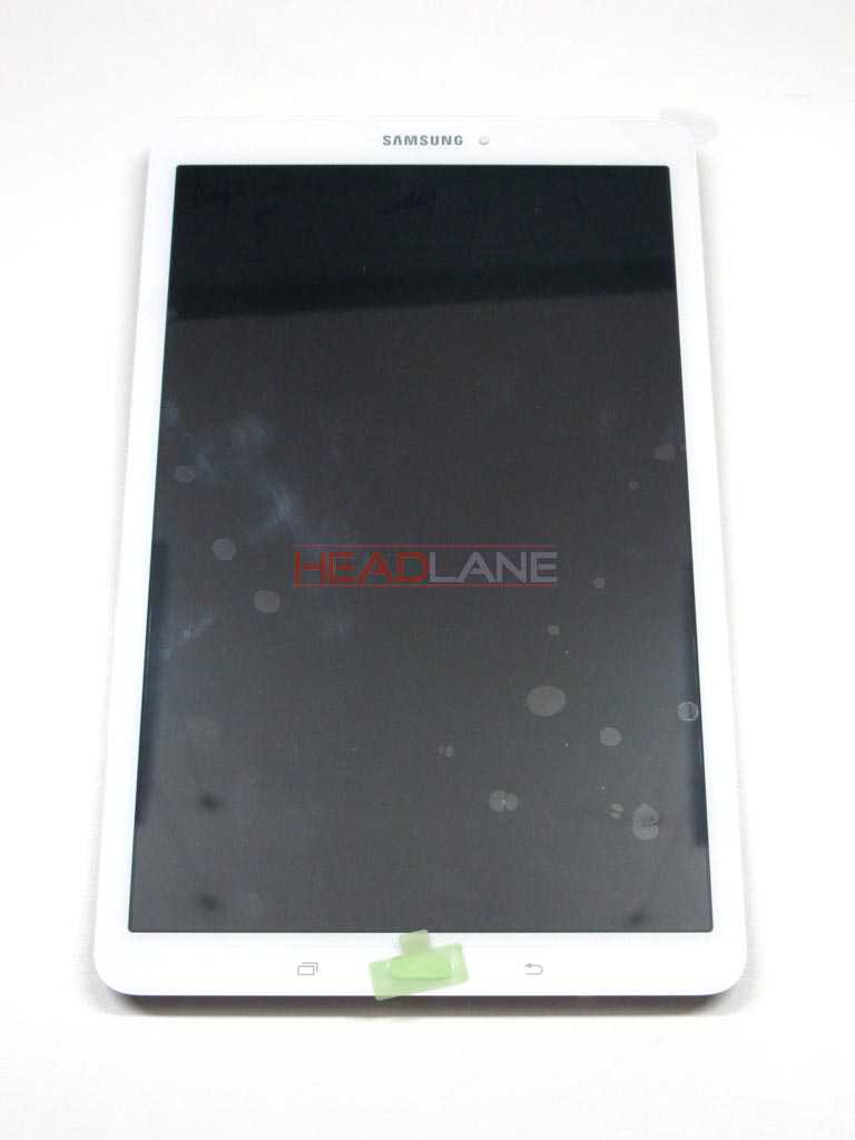 Samsung SM-T560 Galaxy Tab E LCD Display / Screen + Touch - White (No Box)