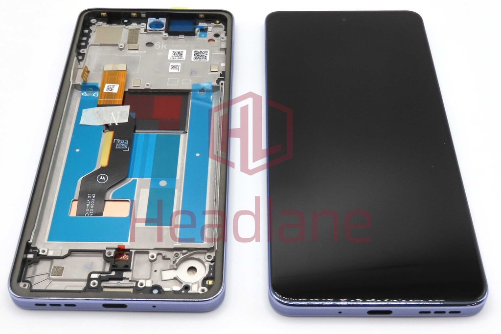 Motorola XT2527-7 moto G86 power 5G LCD Display / Screen + Touch - Pantone Cosmic Sky