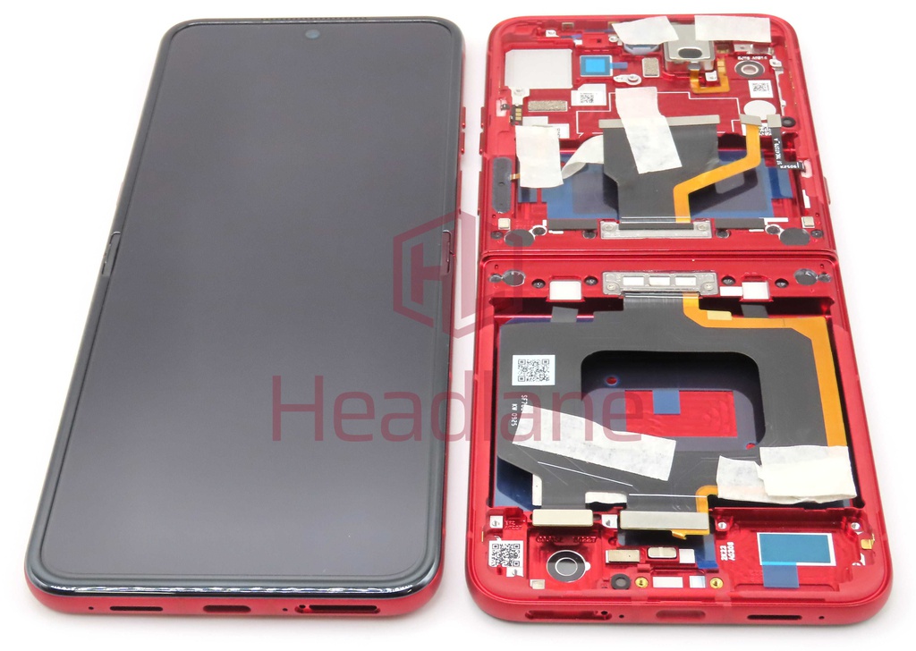 Motorola XT2551 Razr 60 Ultra Main / Inner LCD Display / Screen + Touch - Pantone Rio Red