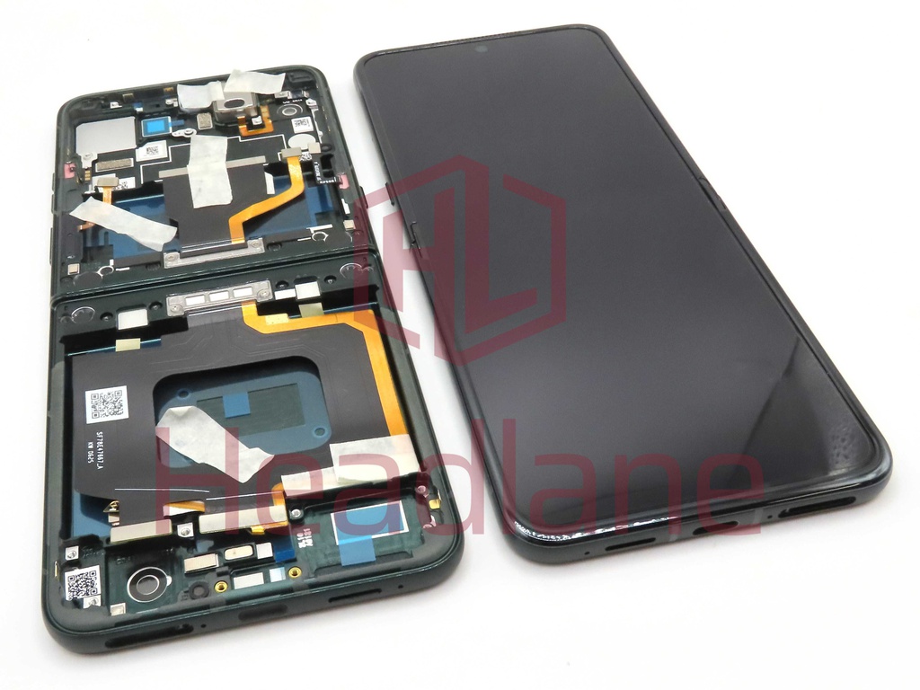 Motorola XT2551 Razr 60 Ultra Main / Inner LCD Display / Screen + Touch - Pantone Scarab