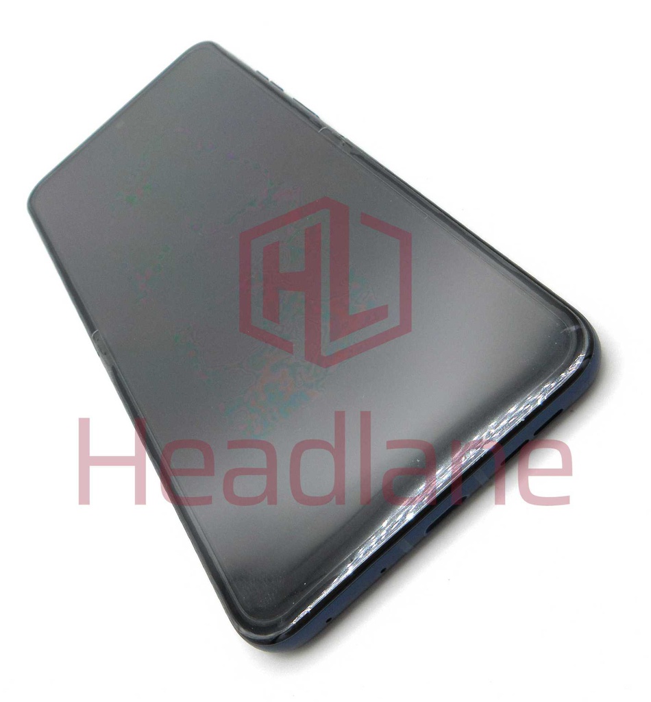 Motorola XT2553 Razr 60 Main / Inner LCD Display / Screen + Touch - Blue / Pantone Gibraltar Sea