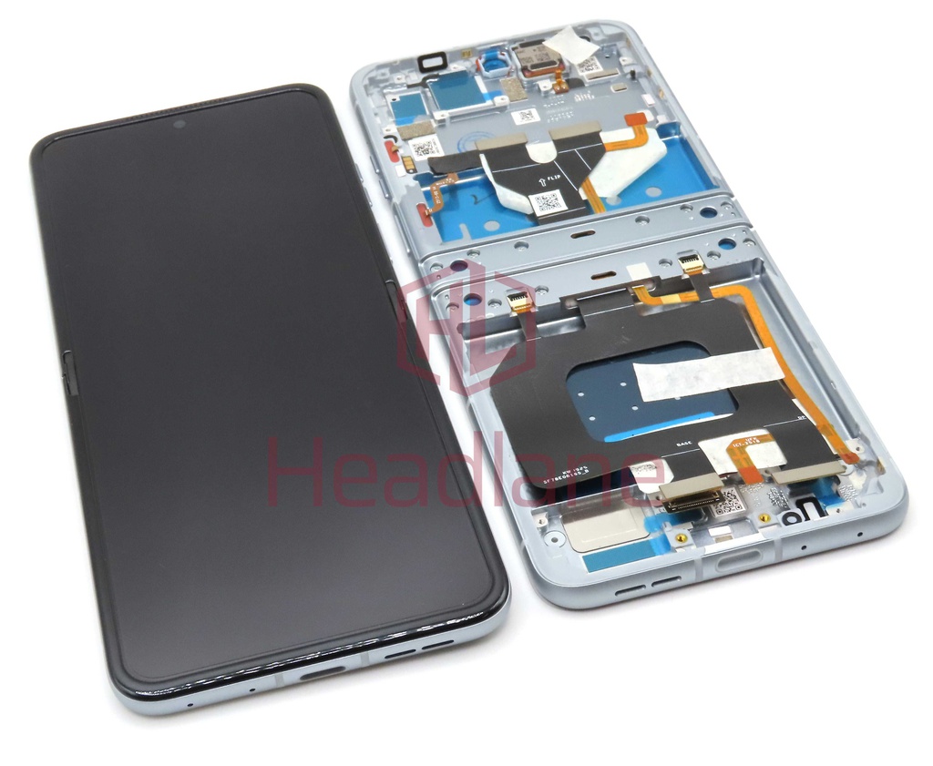 Motorola XT2553 Razr 60 Main / Inner LCD Display / Screen + Touch - Pantone Lightest Sky