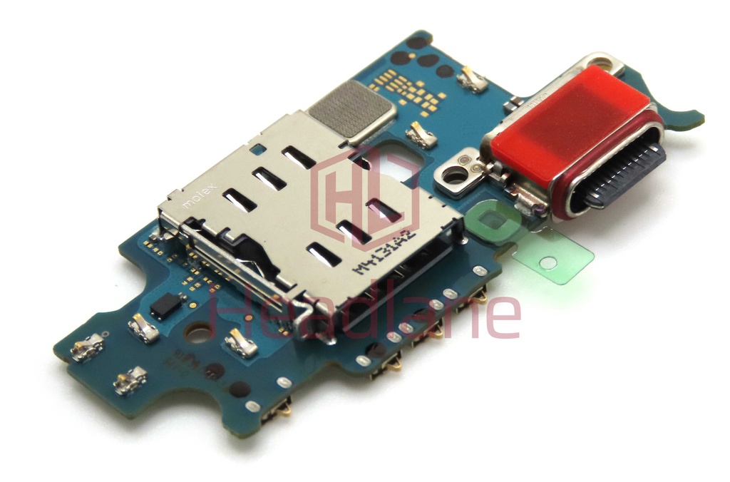 Samsung SM-S916N Galaxy S23+ / Plus Charging Port + SIM Card Reader Flex (Korea Version)