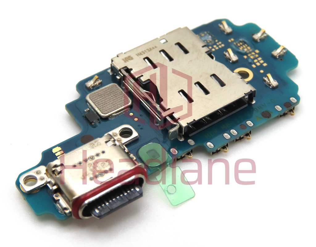 Samsung SM-S918N Galaxy S23 Ultra Charging Port + SIM Card Reader Flex (Korea Version)