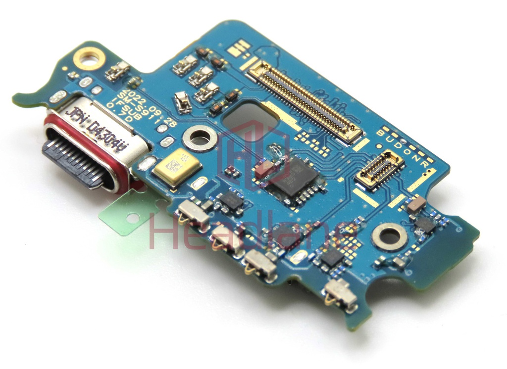 Samsung SM-S911D Galaxy S23 Charging Port / SIM Card Reader Flex (Japan Version)