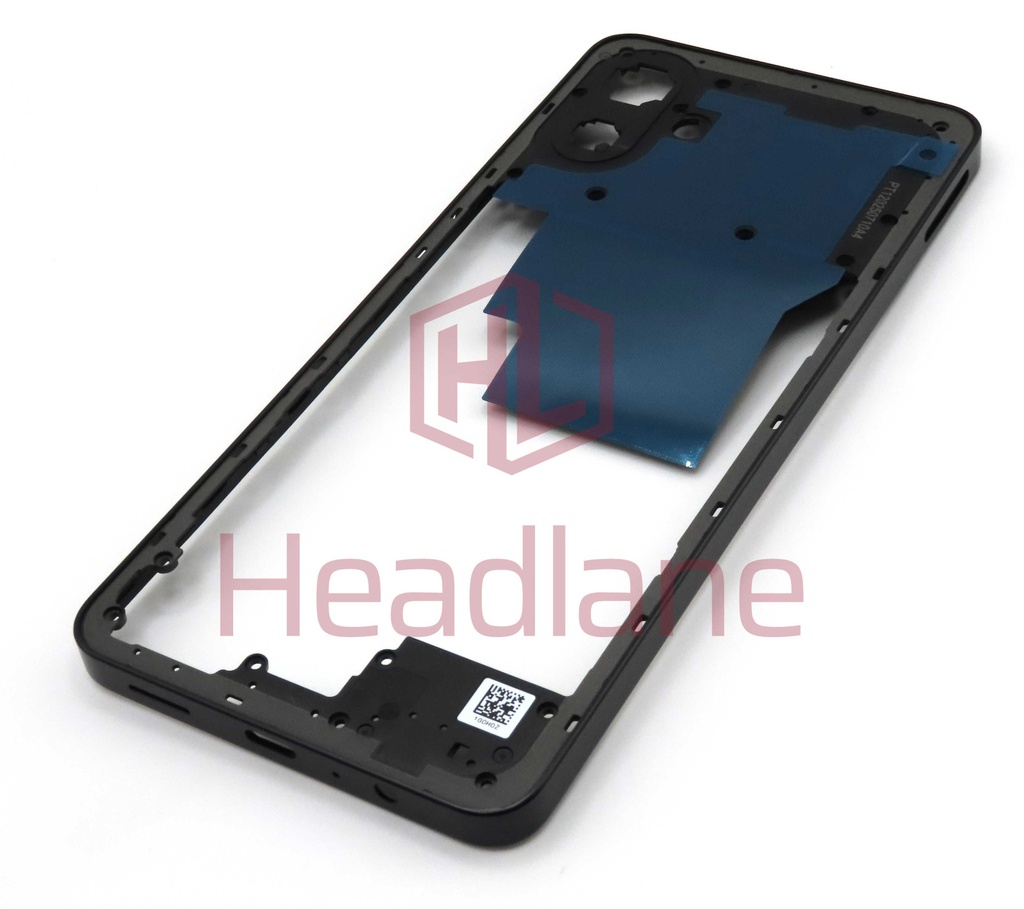 Samsung SM-A075 Galaxy A07 Middle Cover / Chassis - Black