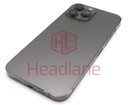 iPhone 13 Pro Max Back / Battery Cover + Small Parts - Graphite (Pulled - Grade B) (No Camera)