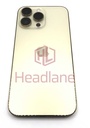 iPhone 14 Pro Max Back / Battery Cover + Small Parts - Gold (Pulled - Grade B)