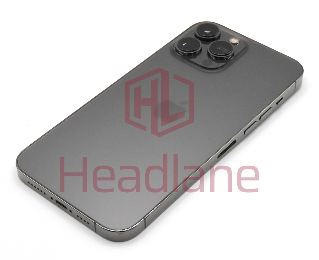 iPhone 13 Pro Max Back / Battery Cover + Small Parts - Graphite (Pulled - Grade C)