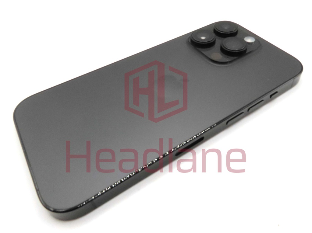 iPhone 14 Pro Back / Battery Cover + Small Parts - Black (Pulled - Grade B)