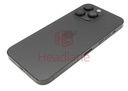iPhone 14 Pro Max Back / Battery Cover + Small Parts - Black (Pulled - Grade B) (No Camera)