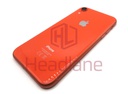 Apple iPhone XR Back / Battery Cover + Small Parts - Coral (Pulled - Grade C) (No Camera)