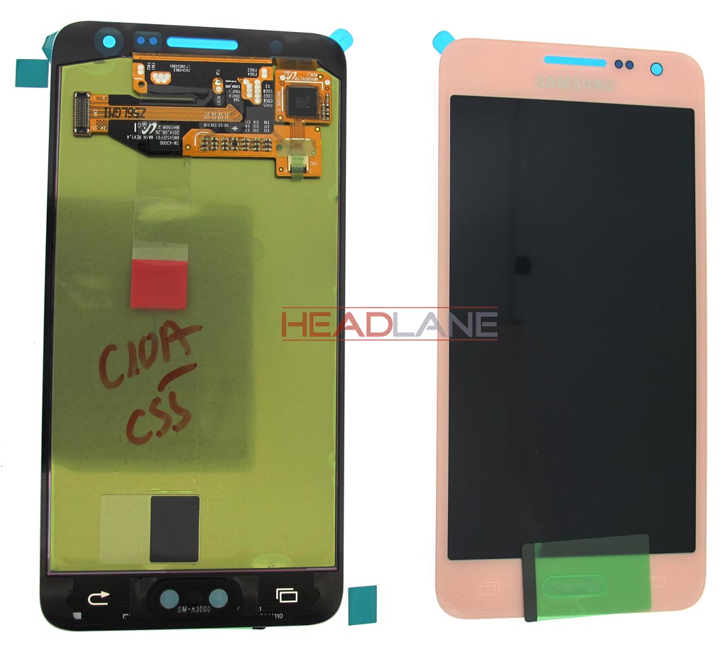 Samsung SM-A300 Galaxy A3 LCD Display / Screen + Touch - Pink