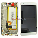 Huawei P8 Lite LCD Display / Screen + Touch Assembly + Battery - White
