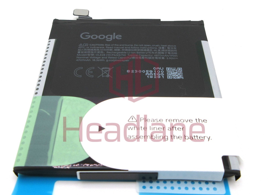 Google Pixel 10 Pro GLE28 4870mAh Battery