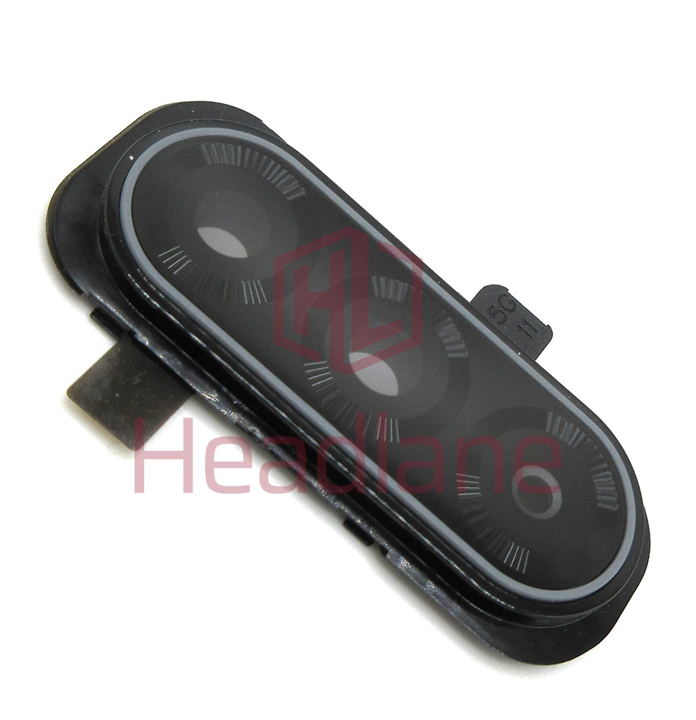 Samsung SM-A176 Galaxy A17 5G Camera Decoration / Frame - Black (Includes Camera Lens)