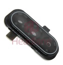 Samsung SM-A176 Galaxy A17 5G Camera Decoration / Frame - Black (Includes Camera Lens)