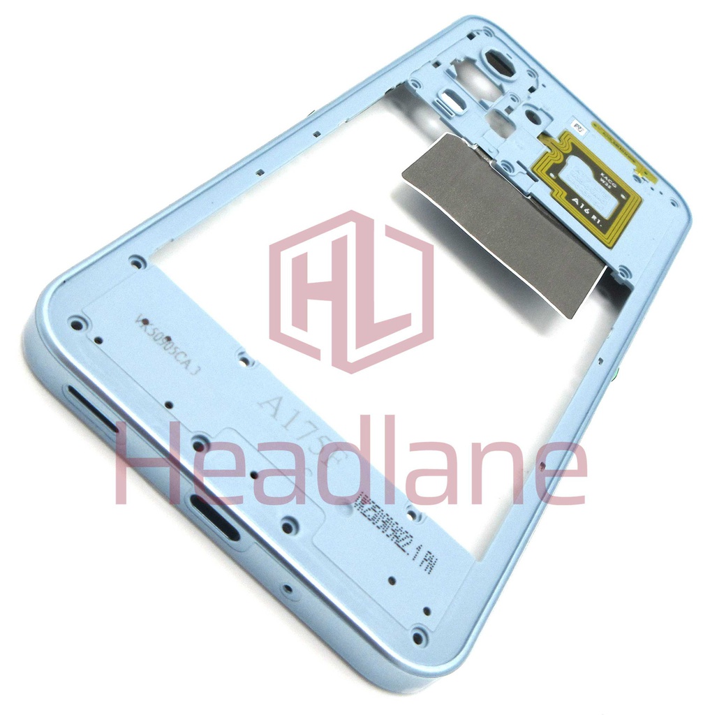 Samsung SM-A175 Galaxy A17 4G Middle Cover / Chassis - Light Blue