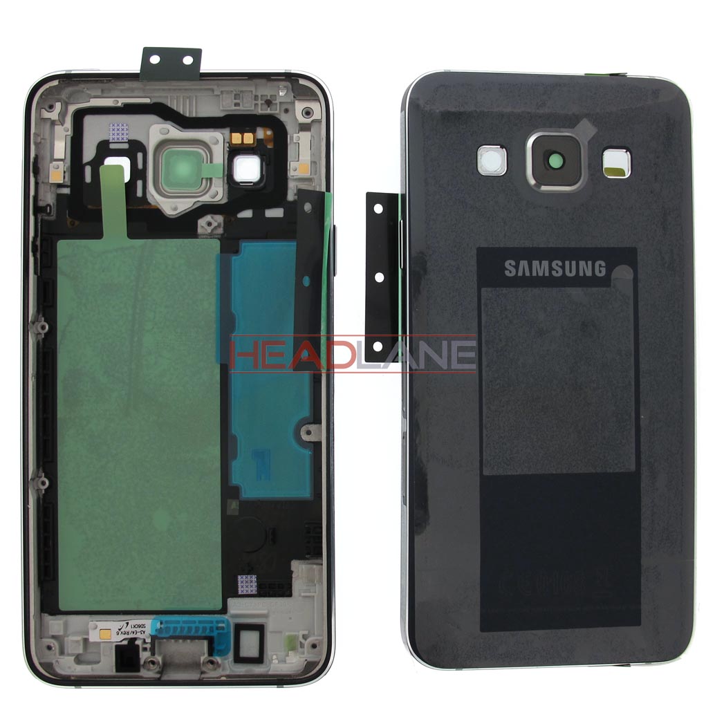 Samsung SM-A300 Galaxy A3 Middle Cover / Chassis - Black