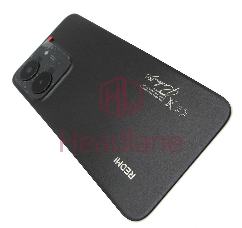 Xiaomi Redmi 15C 4G Back / Battery Cover - Black