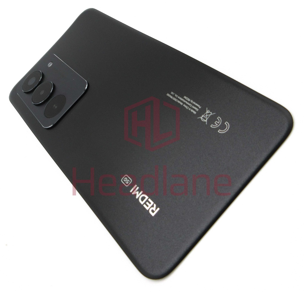 Xiaomi Redmi 15 5G Back / Battery Cover - Midnight Black (ERP)